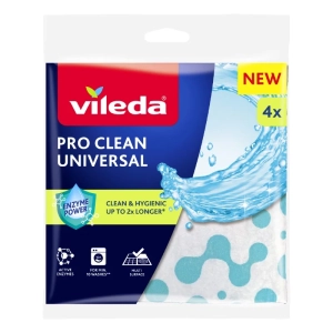 Ścierka uniwersalna z enzymami Pro Clean 4 szt.