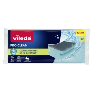 Zmywak profilowany z enzymami Pro Clean 3 szt.